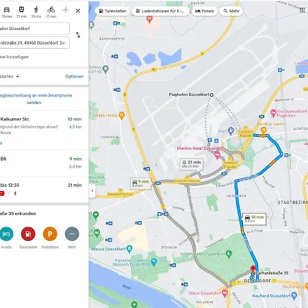 Pwc, L'oreal, Deloitte, Messe In Der Naehe, Elade Apartment Dusseldorf
